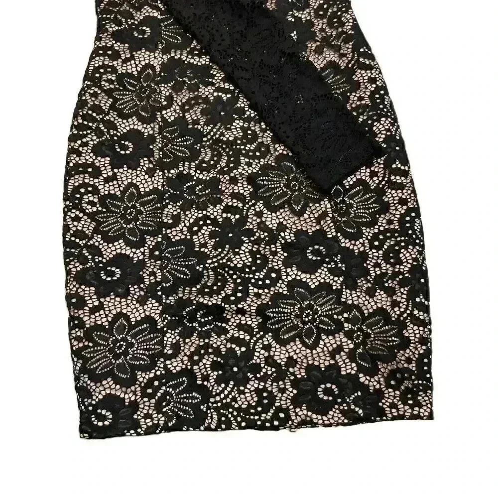 NIKIBIKI LONG SLEEVE COCKTAIL MINIDRESS SIZE SMALL - Picture 4 of 11